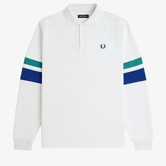 Толстовка Fred Perry Tipped Sleeve Collared Sweat