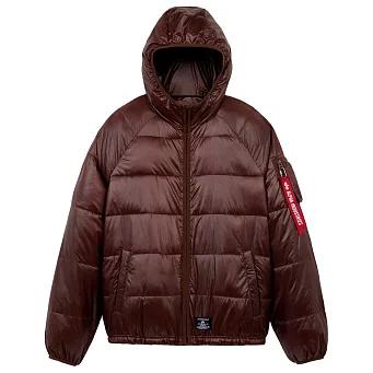 Мужская куртка Alpha Industries Laughlin Ultralight Hooded Puffer Cocoa