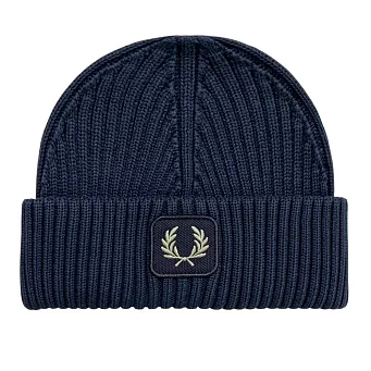 Шапка Fred Perry Cotton Ribbed Beanie