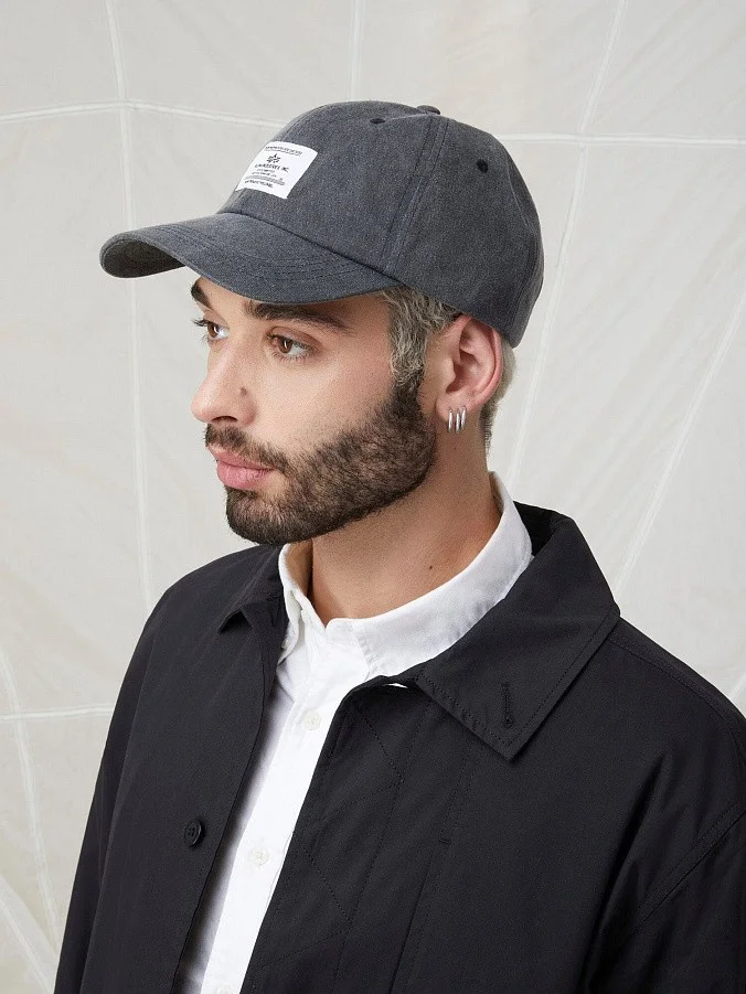 Кепка Alpha Industries Battlewash Cap Black