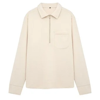 Толстовка флисовая SHU молочная