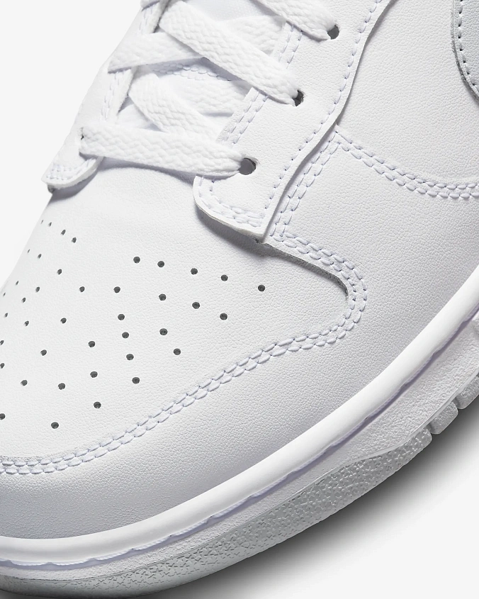 Кроссовки Nike Dunk Low Retro White/White/Pure Platinum